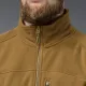 9 - Флісова тактична кофта на блискавці. Койот. Polyester. Розмір S