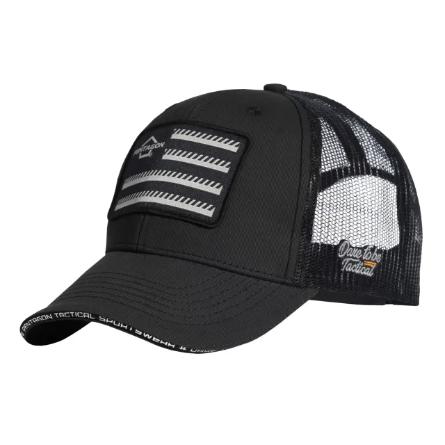 1 - Кепка Pentagon Wills Truckers Twill. Черный