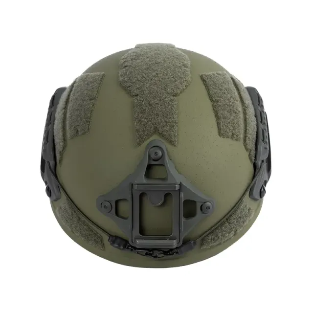 5 - Полегшений тактичний шолом Combatant SuperLITEweight 1.1 kg. Балістичний (NIJ IIIA).  Олива. Розмір L