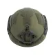 5 - Полегшений тактичний шолом Combatant SuperLITEweight 1.1 kg. Балістичний (NIJ IIIA).  Олива. Розмір L