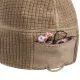 4 - Шапка-підшоломник флісова Helikon RANGE Beanie. Койот