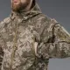 11 - Куртка тактическая SoftShell APEX Flex. Осень-Весна Пиксель. Размер L
