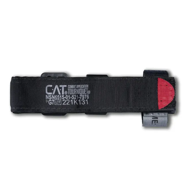 11 - Жгут-турникет CAT (Combat-Application-Tourniquet) GEN 7. (США) Красний