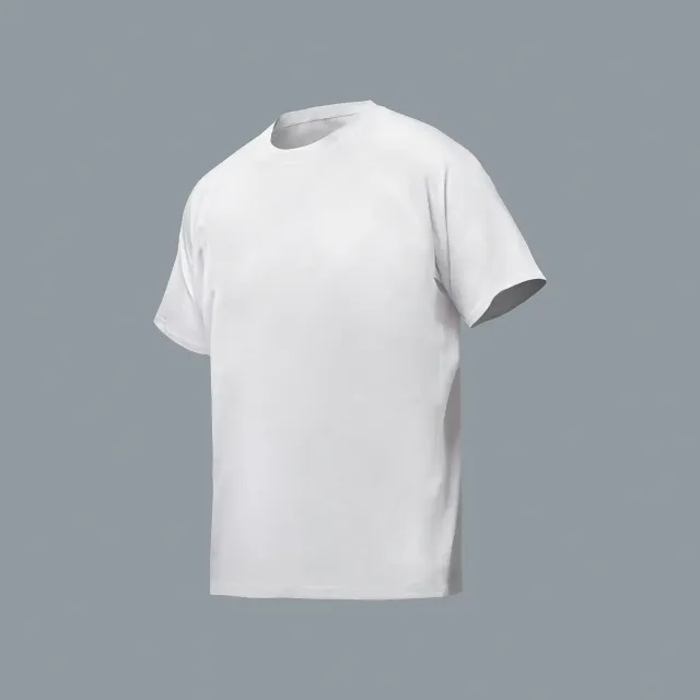 1 - Футболка Urban Cotton. Хлопок/эластан. Белая. Размер L