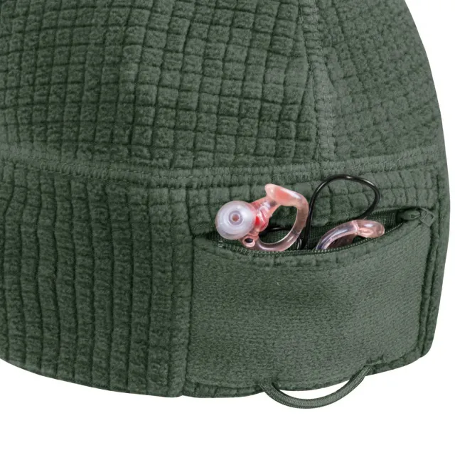 5 - Шапка-подшлемник флисовая Helikon RANGE Beanie. Олива