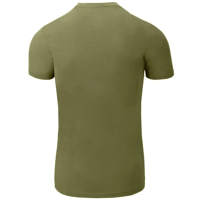 3 - Футболка Helikon Slim из органического хлопка. Олива