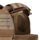 5 - Плитоноска КРУК, система быстрого сброса. Molle. Цвет Койот.