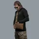 3 - Плечова однолямкова сумка. Збільшена. Cordura 1000D Койот