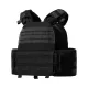 1 - Плитоноска КРУК, система швидкого скидання. Molle. Колір Чорний.