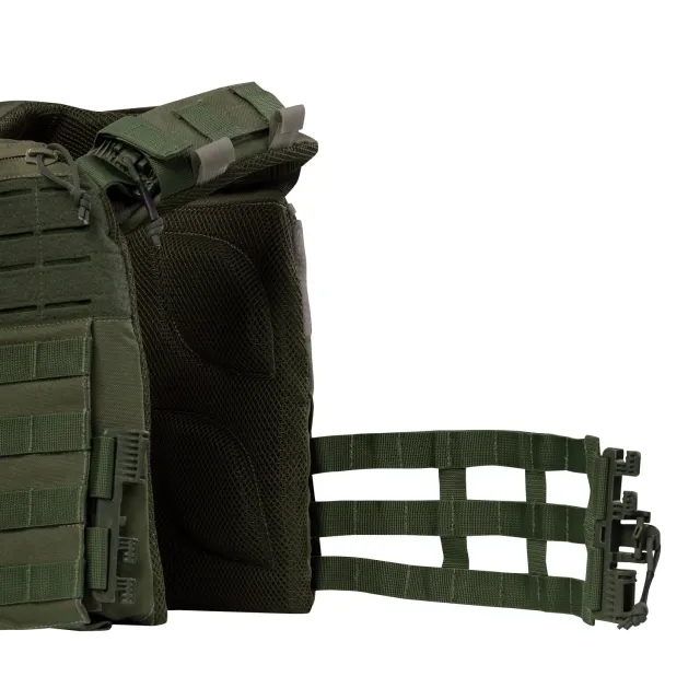14 - Плитоноска TUR PRO Скелетон з системою швидкого скидання. Molle. Колір Олива.