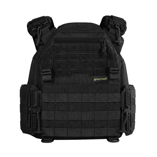 2 - Плитоноска женская Warmor gen.3 FL SPECPROM (for Ladies). Без подсумков. С быстрым боковым и верхним сбросом (без плит). Черный