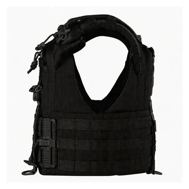 4 - Плитоноска женская Warmor gen.3 FL SPECPROM (for Ladies). Без подсумков. С быстрым боковым и верхним сбросом (без плит). Черный