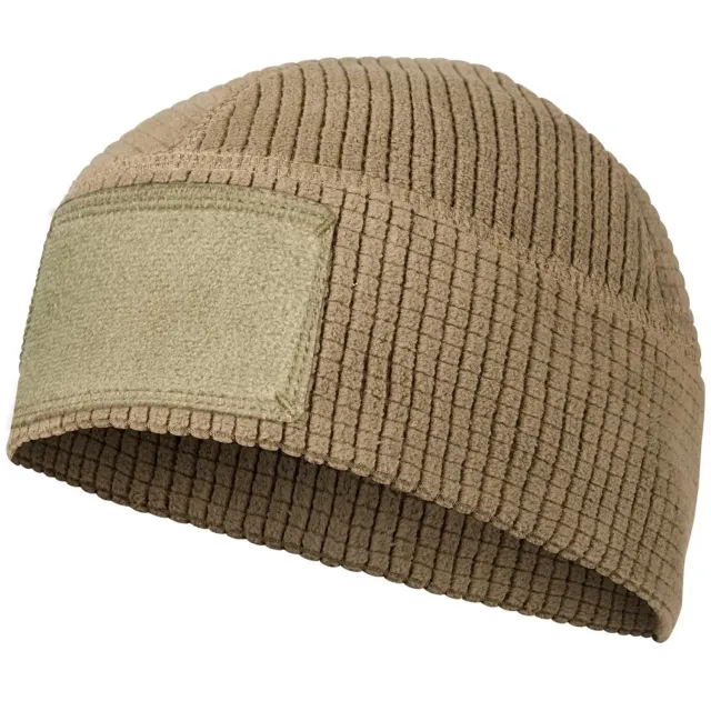 5 - Шапка-підшоломник флісова Helikon RANGE Beanie. Койот