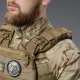 5 - Плитоноска TUR PRO Gen 1. С системой быстрого сброса, для бронеплит размером 25х30 см. Цвет Койот. Размер L