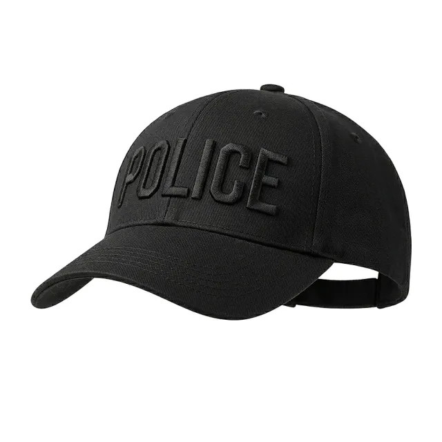 1 - Кепка Police. Черный