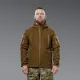 7 - Куртка тактическая SoftShell APEX Flex. Осень-Весна Койот. Размер L