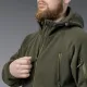 13 - Флісова тактична кофта з капюшоном. Олива. Polyester. Розмір L