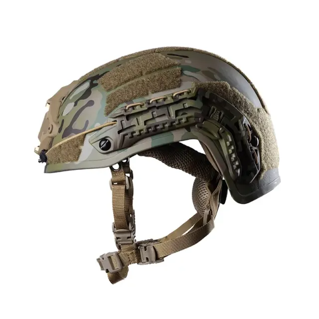 6 - Полегшений тактичний шолом Combatant SuperLITEweight 1.1 kg. Балістичний (NIJ IIIA). Мультикам. Розмір L
