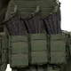 3 - Плитоноска TUR PRO Gen 2, (Комплект 7 подсумков) с системой быстрого сброса. Molle. Цвет Олива. Размер M.
