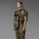 4 - Плитоноска жіноча Warmor gen.3 FL MAX (for Ladies) (без плит). З максимальним набором підсумків, захистом шиї та плечей по 1 класу ДСТУ. Мультикам.