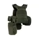 10 - Плитоноска TUR PRO Gen 2, (Комплект 7 подсумков) с системой быстрого сброса. Molle. Цвет Олива. Размер M.