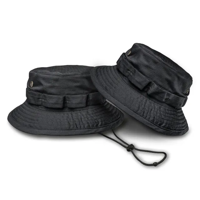 3 - Панама тактична GEN. 1. Капелюх Чорний. Розмір L/XL