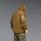 5 - Флісова тактична кофта з капюшоном. Койот. Polyester. Розмір M