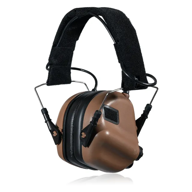 2 - Активні навушники Earmor M31 з наголівʼям. Койот