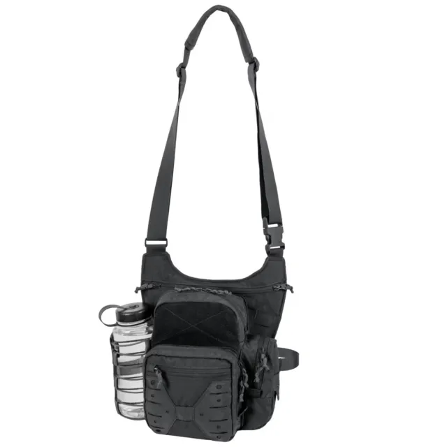 1 - Сумка через плече Helikon EDC Side Bag Cordura. Чорний