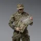 5 - Тактичний килимок для сидіння 1 класу захисту. CORDURA 1000D. Мультикам