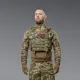 3 - Бронежилет 3-го класу (TUR PRO Gen 1). Вага 3.7 кг. З системою швидкого скидання. Molle. З боковими карманами. Колір Піксель.