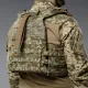 4 - Бронежилет 3-го класу (TUR PRO Gen 1). Вага 3.7 кг. З системою швидкого скидання. Molle. З боковими карманами. Колір Піксель.