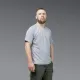 6 - Футболка Urban Cotton. Бавовна/еластан. Сіра. Розмір L
