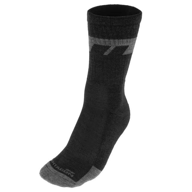 5 - Носки антибактериальные Pentagon Alpine Merino Medium. Черный