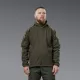 7 - Куртка тактическая SoftShell APEX Flex. Осень-Весна Олива. Размер L