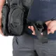 8 - Сумка через плече Helikon EDC Side Bag Cordura. Чорний