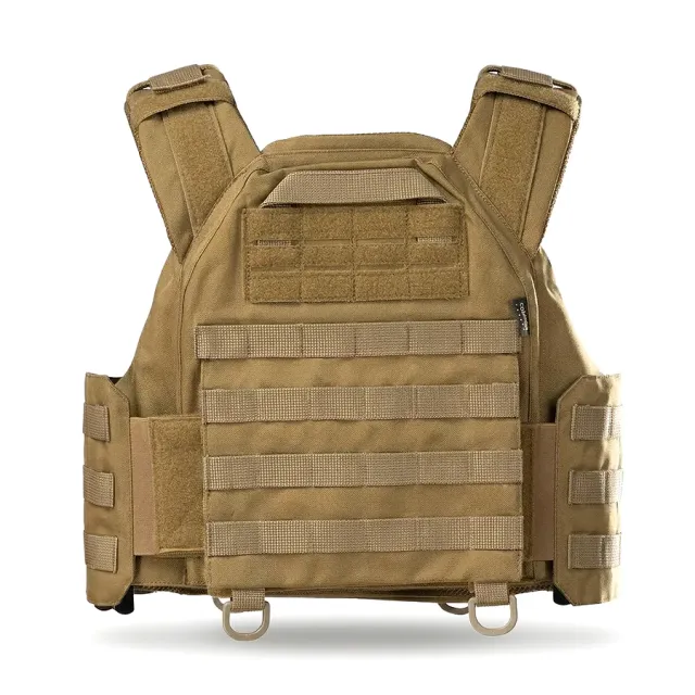 3 - Плитоноска женская Warmor gen.3 FL SPECPROM (for Ladies). Без подсумков. С быстрым боковым и верхним сбросом (без плит). Койот