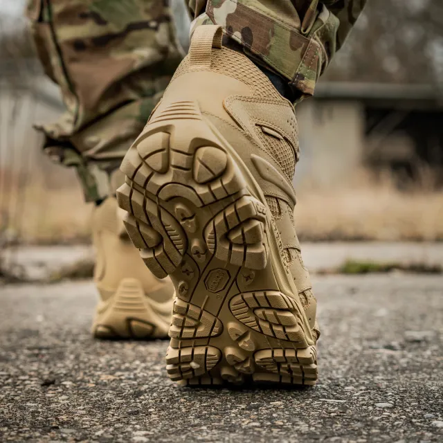 10 - Тактичні черевики Merrell MOAB 3 Mid Tactical Waterproof. Койот