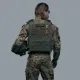 4 - Плитоноска VEPR, збільшена площа захисту. (аналог IOTV G4) Molle. Колір Олива. Розмір S