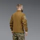 3 - Флісова тактична кофта на блискавці. Койот. Polyester. Розмір S
