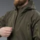 9 - Куртка тактическая SoftShell APEX Flex. Осень-Весна Олива. Размер L