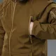 12 - Куртка тактическая SoftShell APEX Flex. Осень-Весна Койот. Размер L
