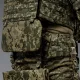 3 - Баллистическая защита поясницы 1-го класса защиты. CORDURA 1000D. Пиксель