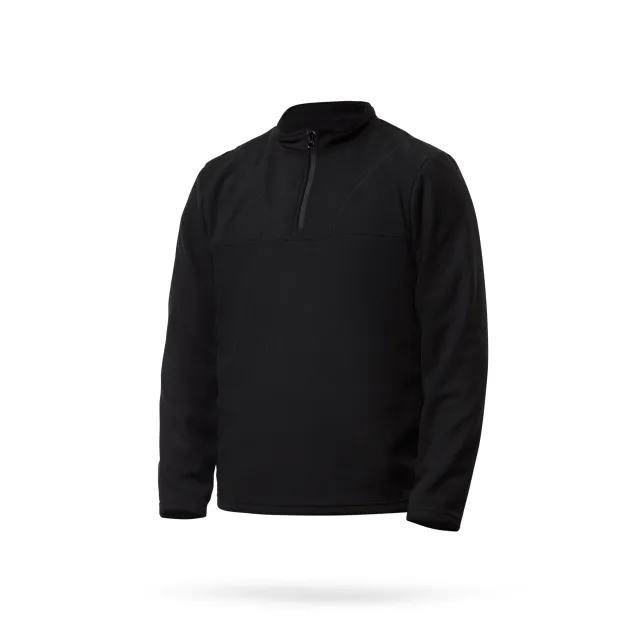 1 - Флісова тактична кофта Snowline Чорна. Polyester. Розмір: Reg/S