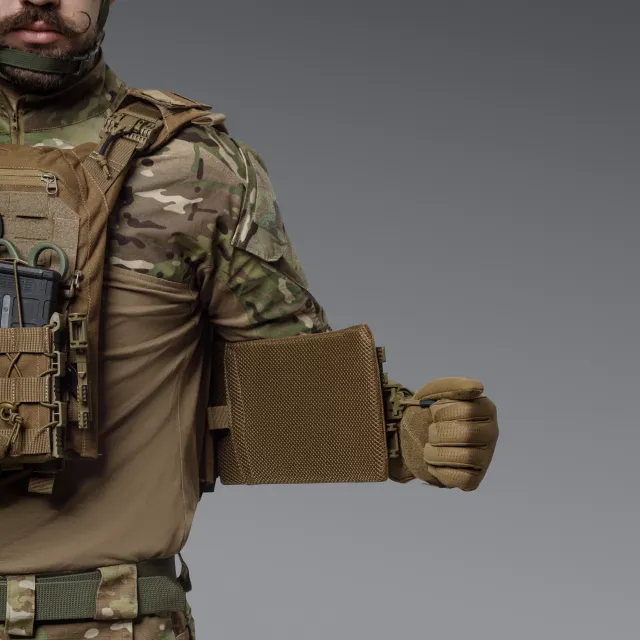 6 - Плитоноска SVAROG PRO с системой быстрого сброса. Molle. Цвет Койот.