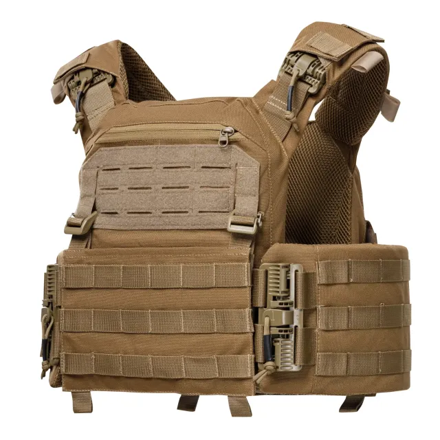 1 - Плитоноска SVAROG PRO с системой быстрого сброса. Molle. Цвет Койот.