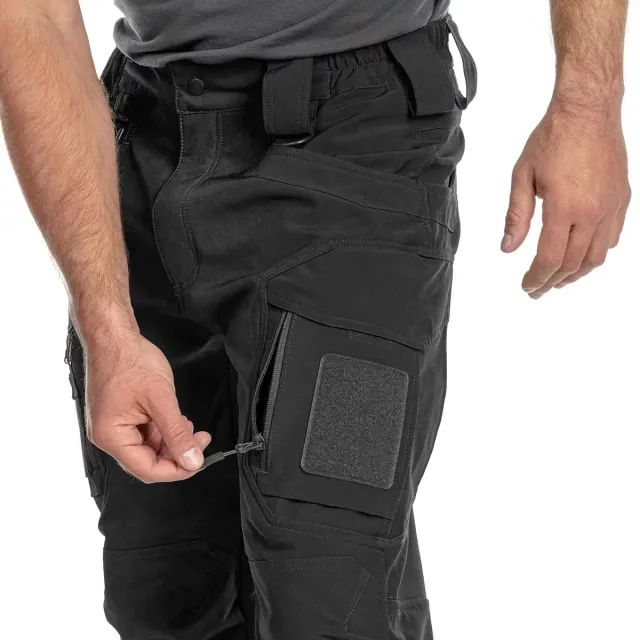 8 - Брюки влагозащитные Sturm (Softshell Pants Assault). Цвет Черный. Размер L.