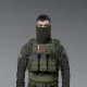 7 - Флісовий Бафф Winter Neck Олива. Polyester. Розмір: S-M