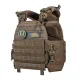 1 - Плитоноска TUR PRO Gen 2, система быстрого сброса. Molle. Цвет Койот. Размер M.