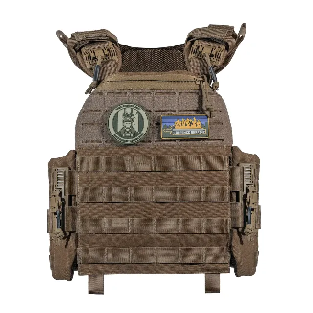 3 - Плитоноска TUR PRO Gen 2, система быстрого сброса. Molle. Цвет Койот. Размер M.
